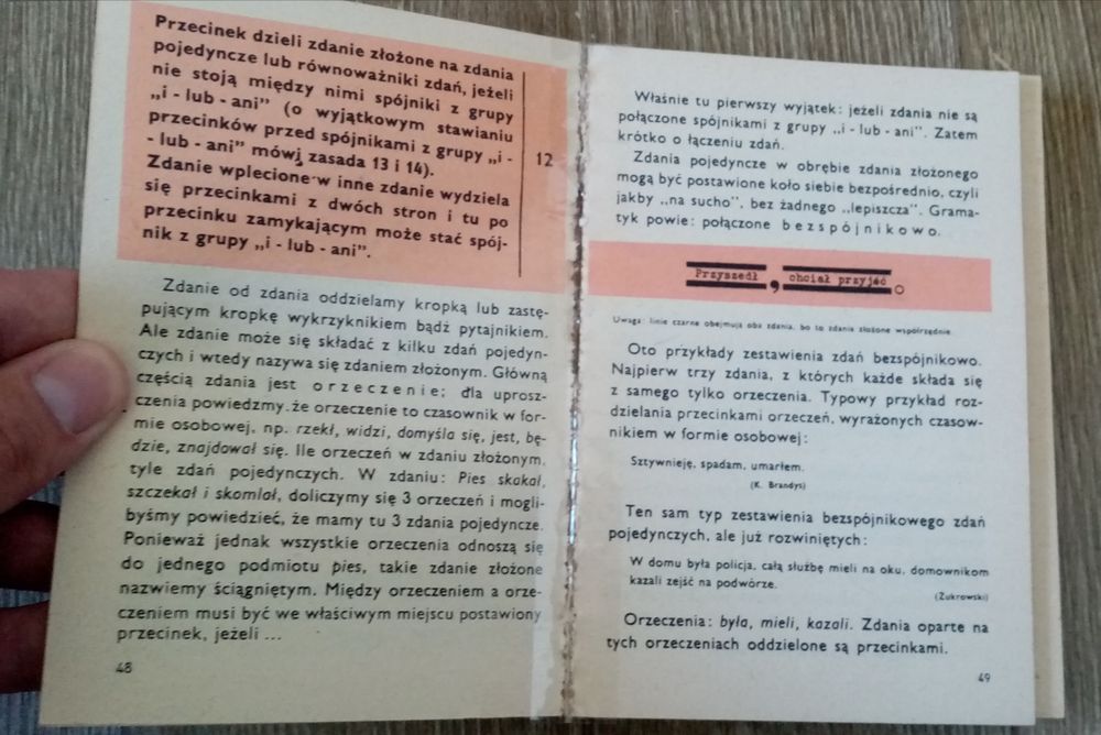 Gdzie postawić przecinek Ewa i Feliks Przyłubscy