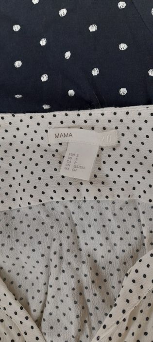 Zestaw letnich ubrań ciążowych r.S 9 szt.