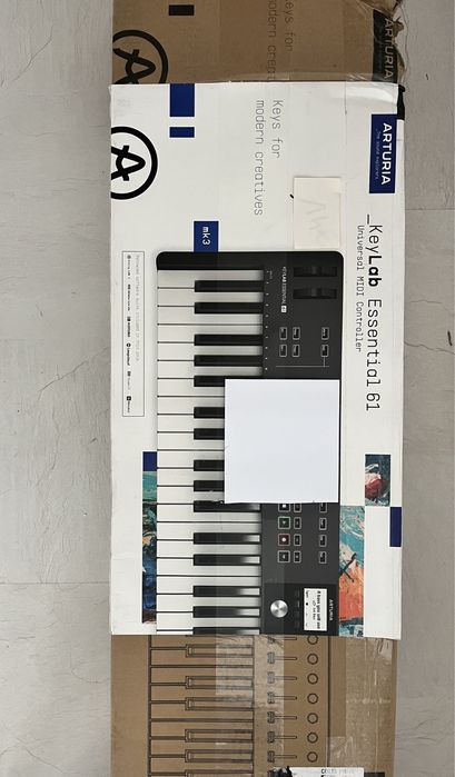 NOWA Klawiatura MIDI Arturia KeyLab Essential 61 mk3 - Poznań