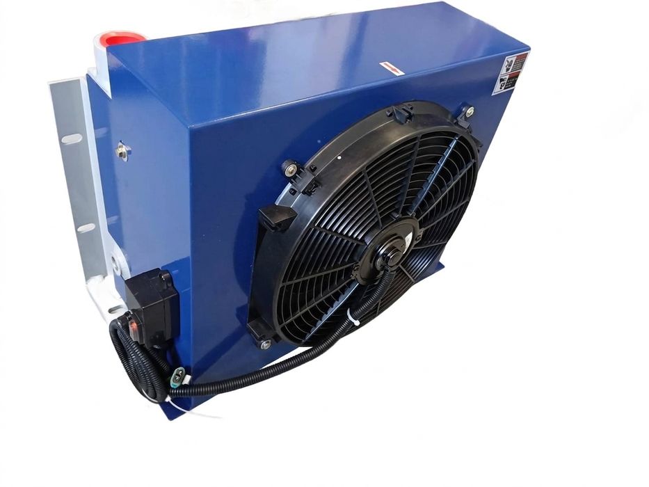 Chłodnica oleju hydraulicznego 200L/min 12V z termostatem - CENA BRUTTO