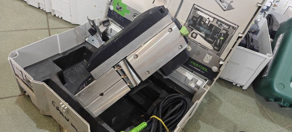 Festool Strug jednoręczny EHL 65 EQ-Plus 576247..Jak nowy.. PAT-KOM