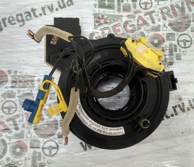 Кермо Руль Подушка Шлейф Airbag Гітара WV Caddy Кадди 04-10