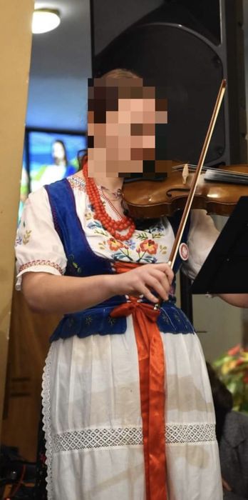 Kompletny Strój Góralski Damski (Podhalański) – Wykrochmalony, Stan Idealny!