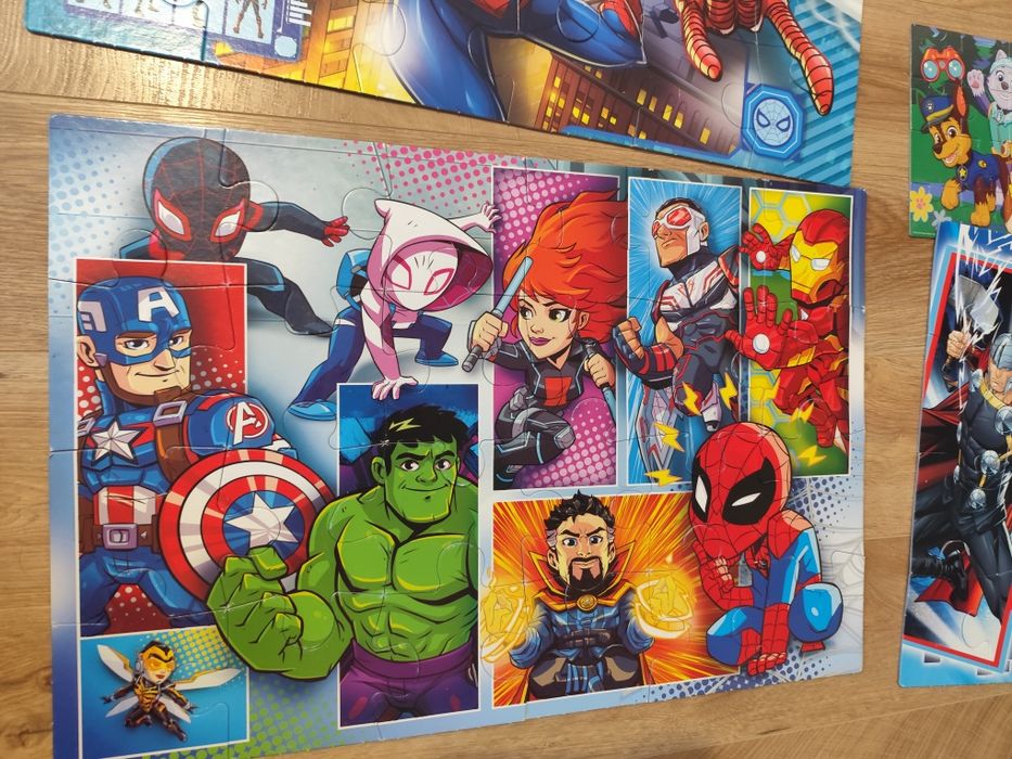 Puzzle dla chłopca Marvel Spider Man Avengers Super Hero Adventures 24 maxi Clementoni 3+