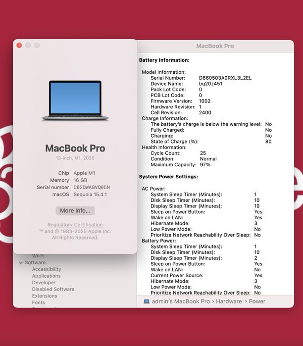 Macbook pro 13 m1 16/512gb 8/8gpu !! Гарантія 30 днів !!
