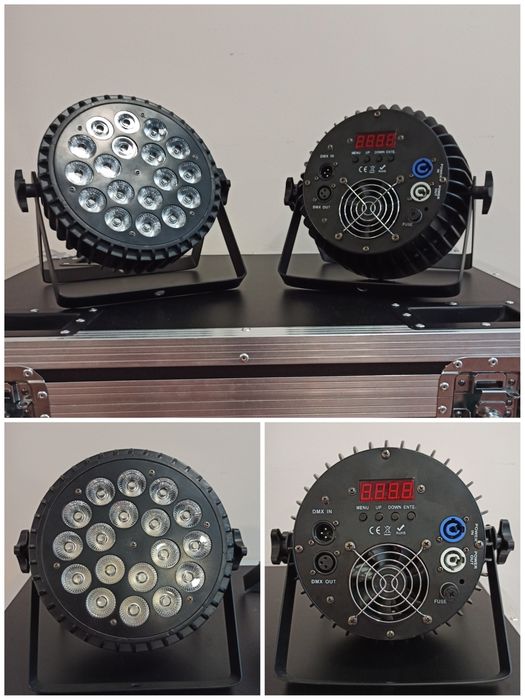 LED PAR 18*18W (RGBWA+UV) світлодіодний прожектор лед пар