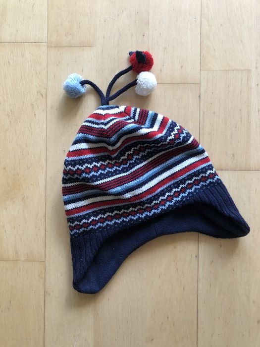 Czapka czapeczka na polarze, super stan, rozm. 92/98