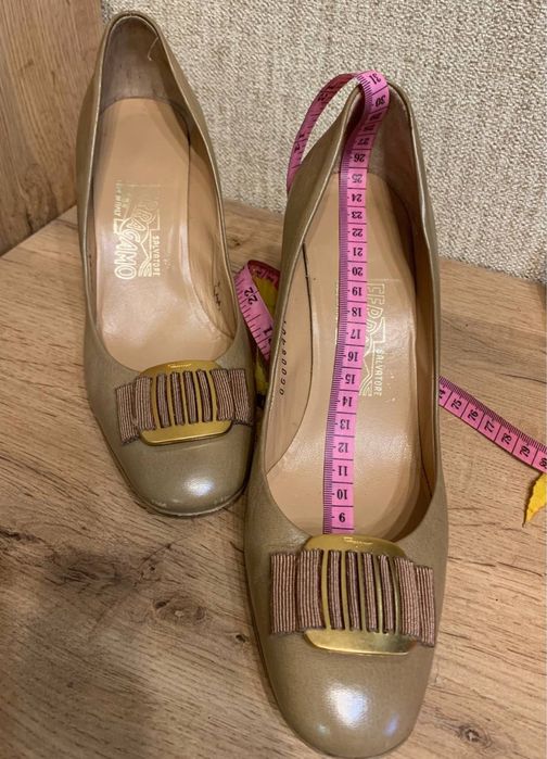 Винтажные туфли salvatore ferragamo