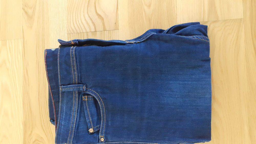 Spodnie jeans damskie r.L 40