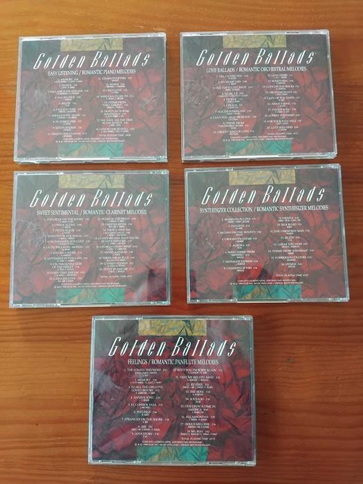 Conjunto CDs Golden Ballads