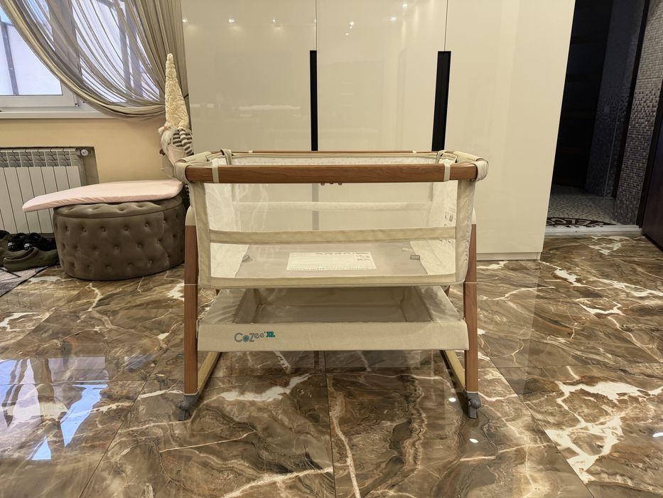 Дитяче ліжко Tutti Bambini CoZee XL 2в1, бежеве