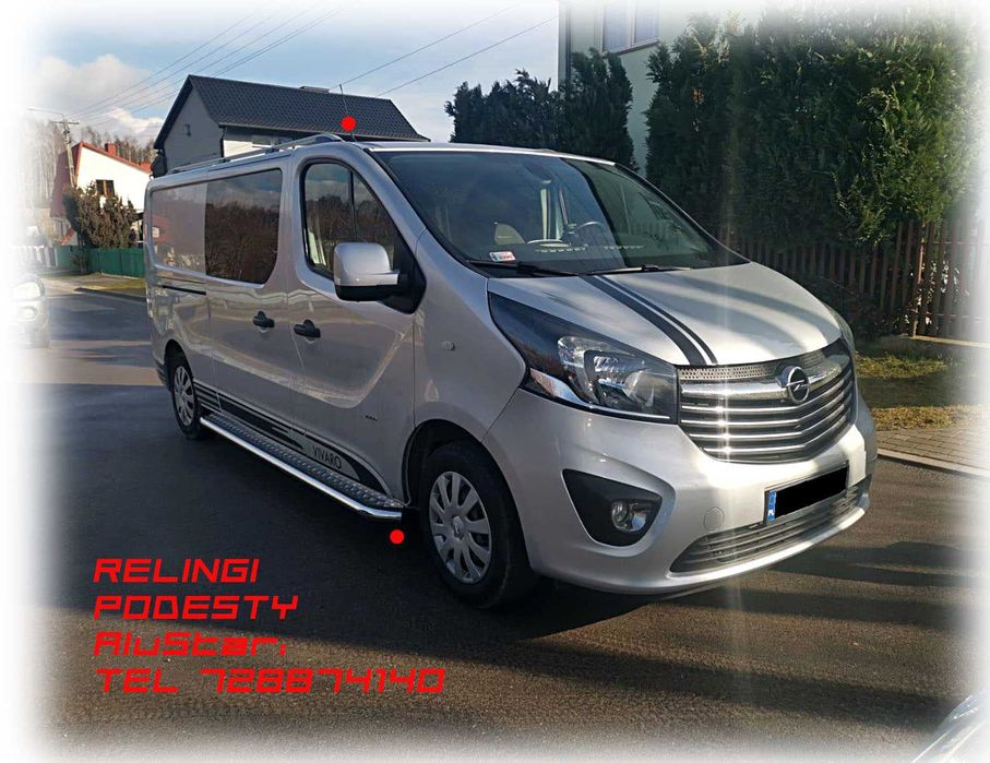 Trafic Vivaro Movano Orurowanie Boczne