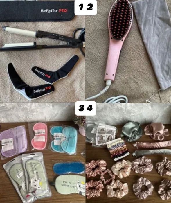 Плойка BaByliss волна плойка Бэбилис Электро-расческа резинки шелковые