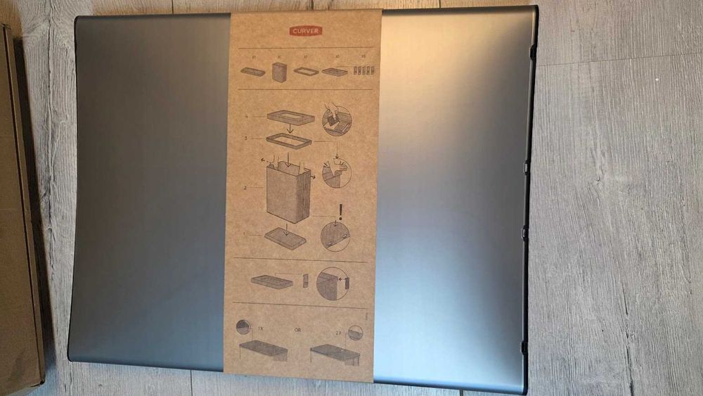 CURVER Verto Kosz do recyklingu składany podwójne przegrody 54 L