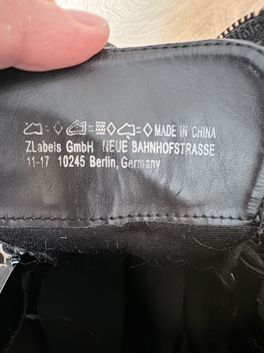 Czarne workery botki sznurowane z klamrą r. 41 trapery na suwak