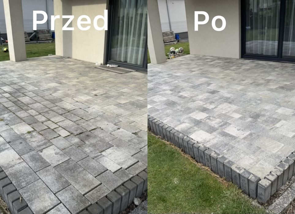 Profesjonalne mycie kostki brukowej – szybkie terminy!