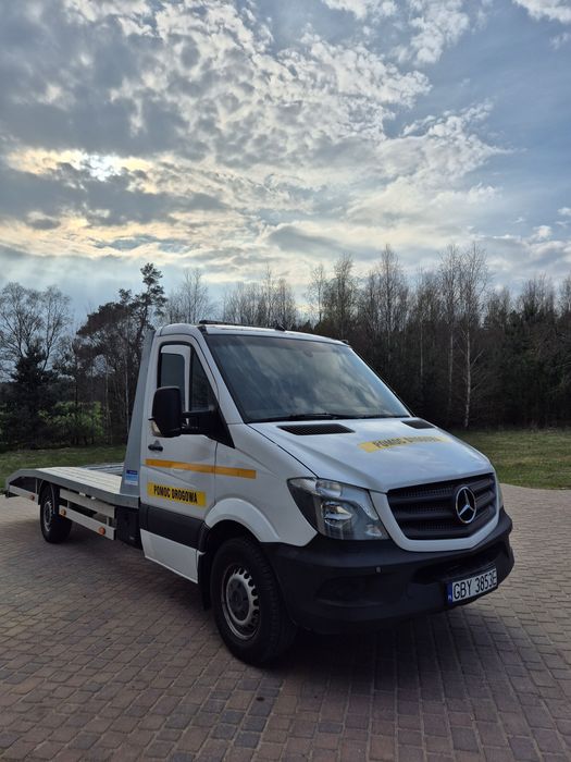 Mercedes Sprinter autolaweta w906 lift pomoc drogowa