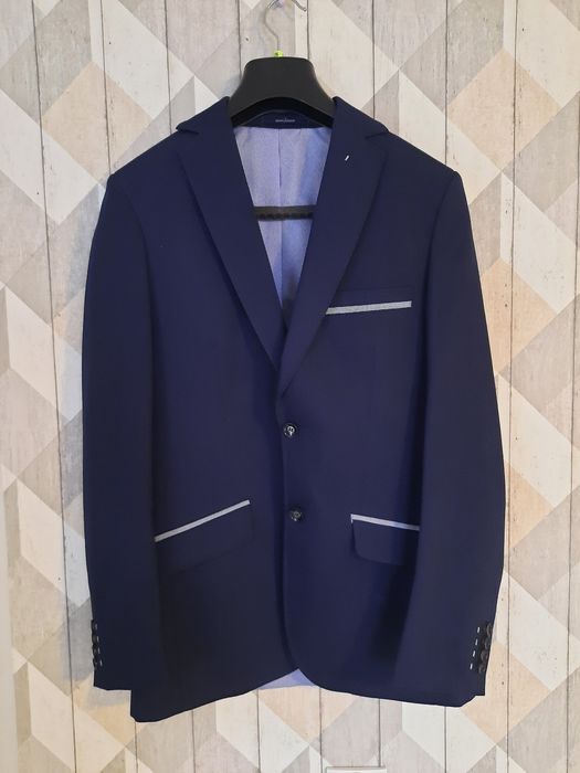 Garnitur męski r.176 slim Bruno Zinger