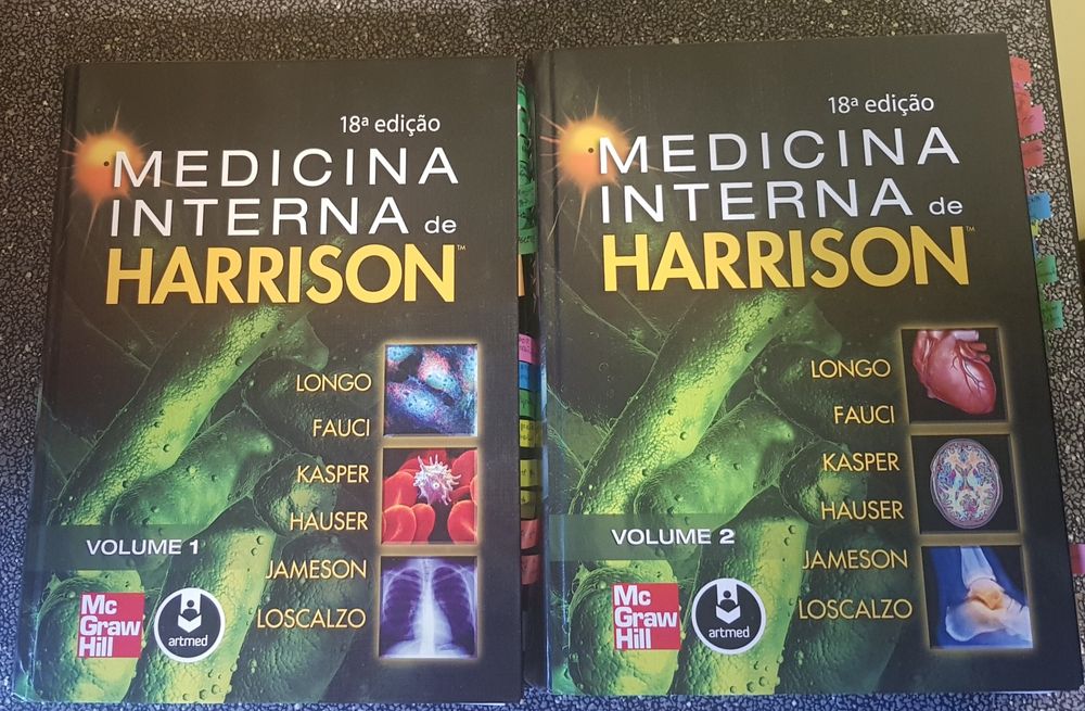 Medicina Interna de Harrison volume 1 e 2