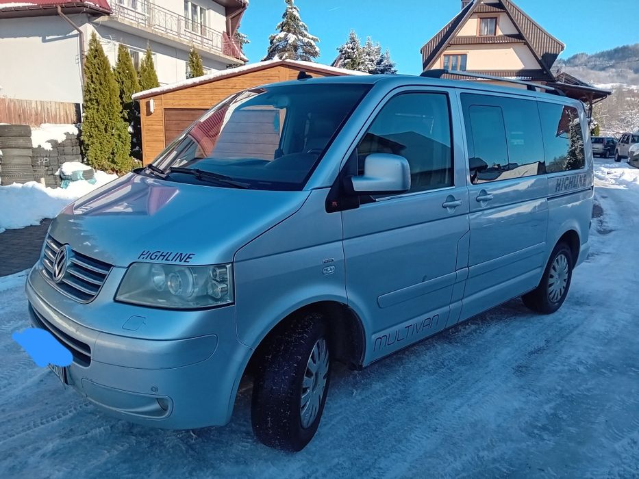 Vw Multivan 2.5tdi łóżko climatronic hak 2z drzwi 2004r
