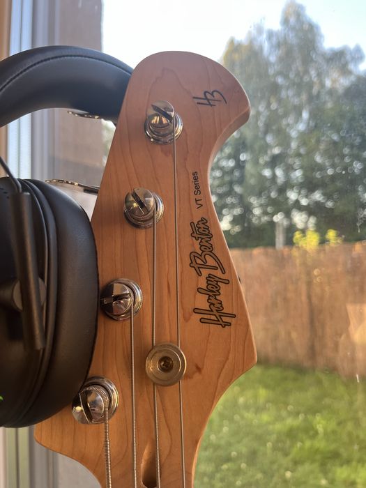 Gitara basowa Harley Benton JB-75MN NA Vintage Series