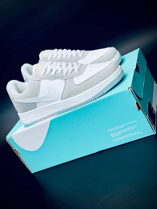 Летняя распродажа /  Nike air force 1 / кожаные мужские кросовки найк форс / nike force af 1 / трендорвые кросовки найк форс /