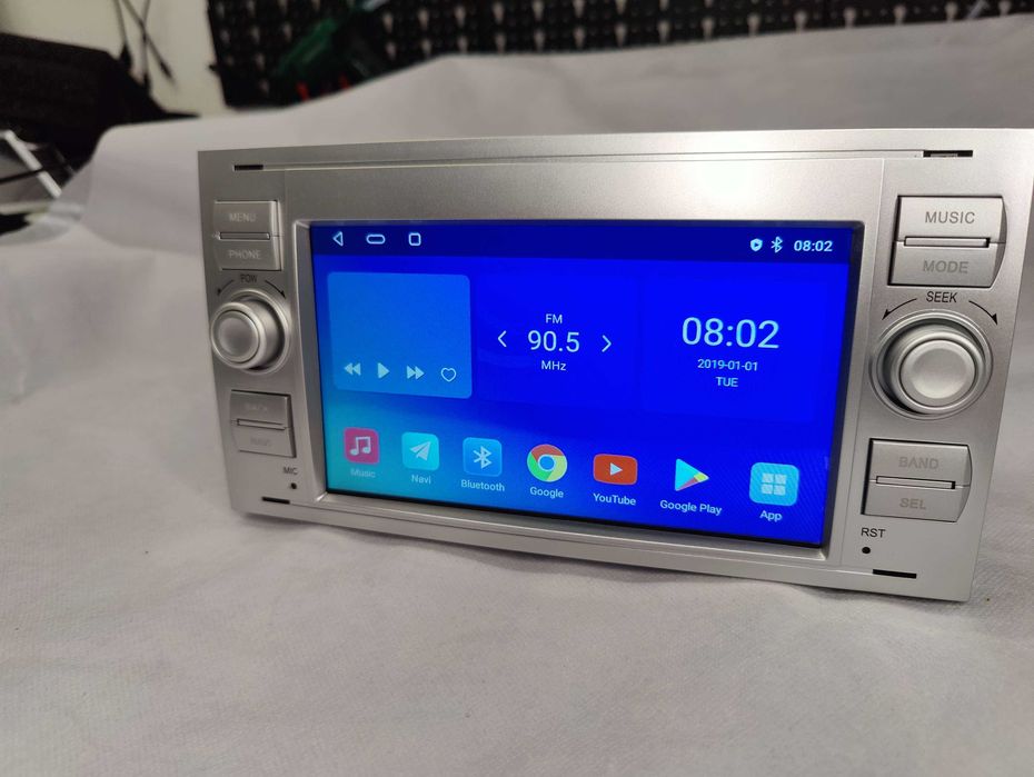 Radio 2 DIN Android 13 Ford Galaxy  C S MAX Mondeo - GPS CarPlay