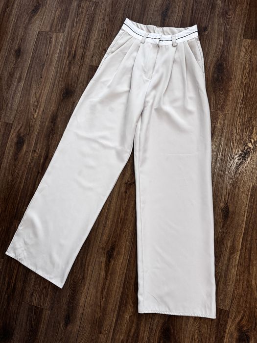 Жіночі штани палаццо беж