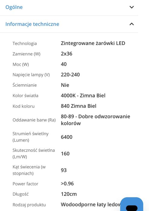 Philips Pacific LED Gen5 WT490C 64S/840 PSU WB TCW5 PI5 L1200