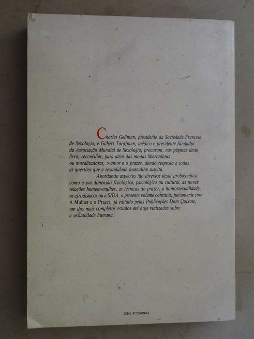 O Homem e o Prazer de Charles Gellman - 1ª Edição