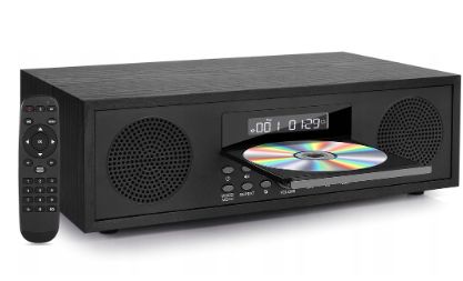 Radio Jovell HiFi 60W DVD-CD Bluetooth FM USB Retro 2.0 AV-Out