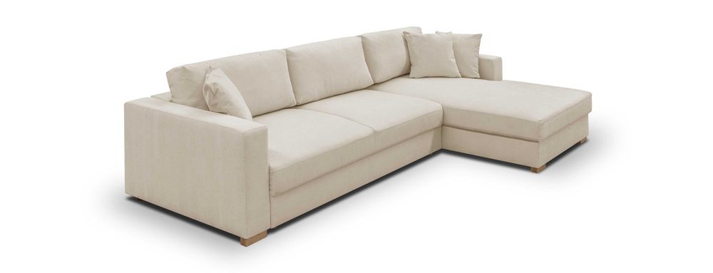 NOWA dostępna od ręki sofa NAROŻNA beżowa plamoodporna WYPRZEDAŻ MAG !