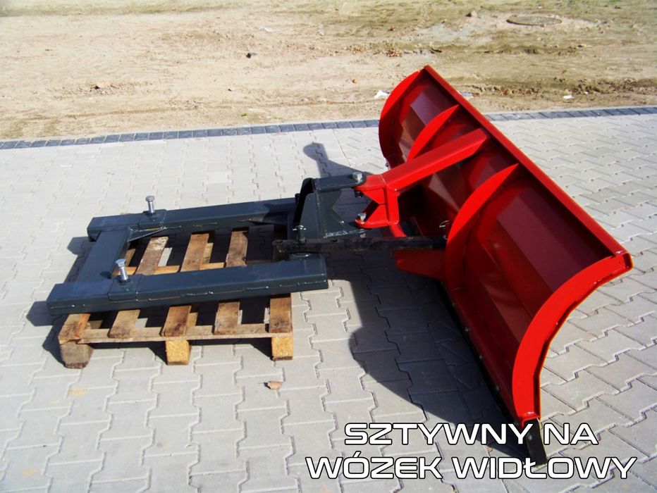 Pług śnieżny do śniegu 1,2 - 3.0m Prosty Lemiesz Sprężynowy