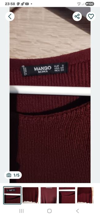 Sweterek  marki MANGO  R 40