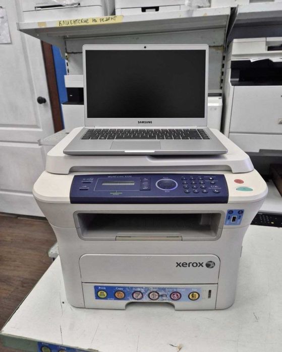 Ноутбук у подарунок . Xerox WC 3220-сетевой лазерный принтер, копир,