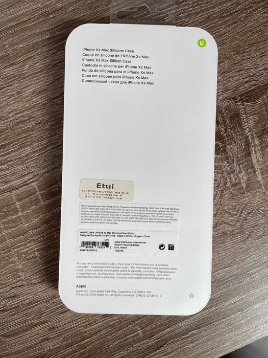 Etui Apple iPhone XS Max silikon