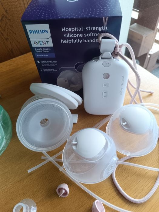Laktator samonośny Hand free Avent Philips na dwie piersi
