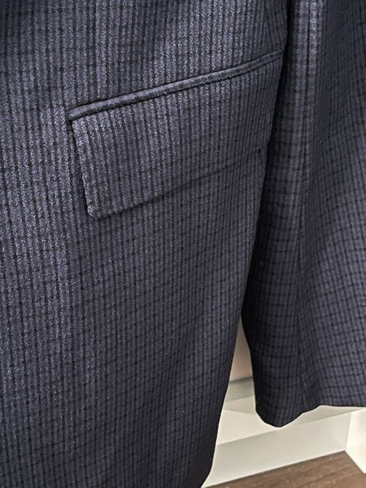 Fato completo zara impecável azul marinho