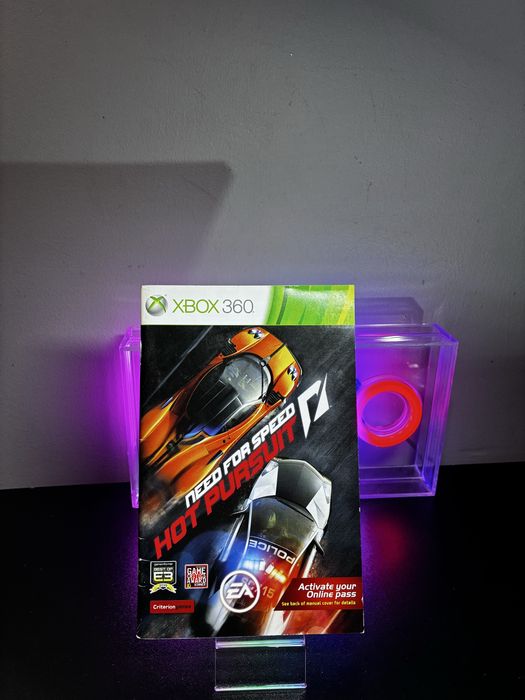 Need for speed hot pursuit Xbox 360 manual instrukcja