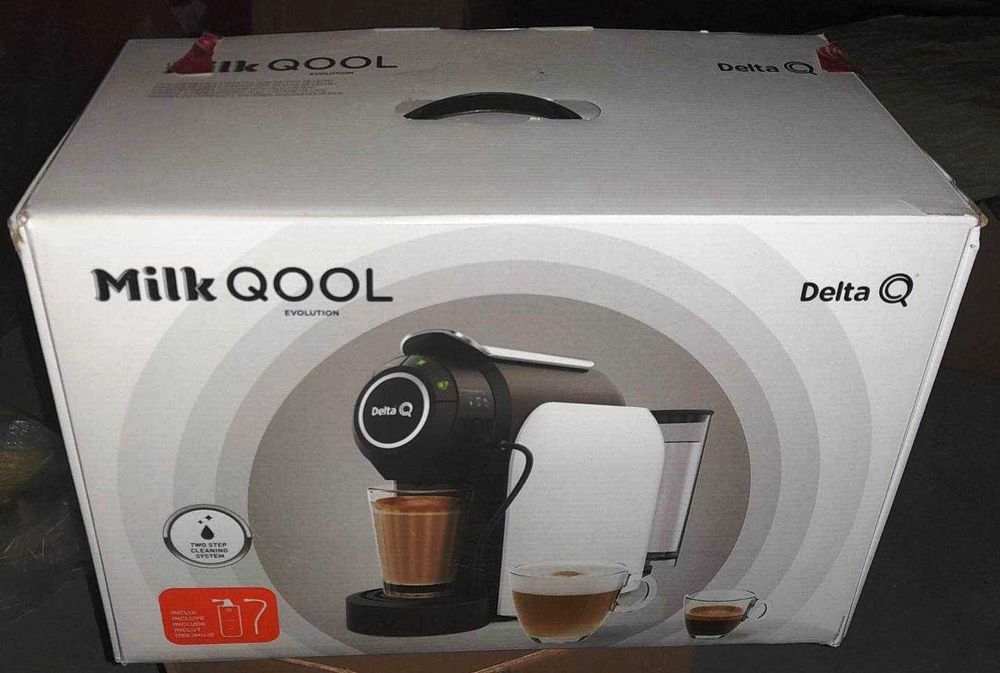 Nowy Ekspres Do Kawy Delta Q QOOL Milk