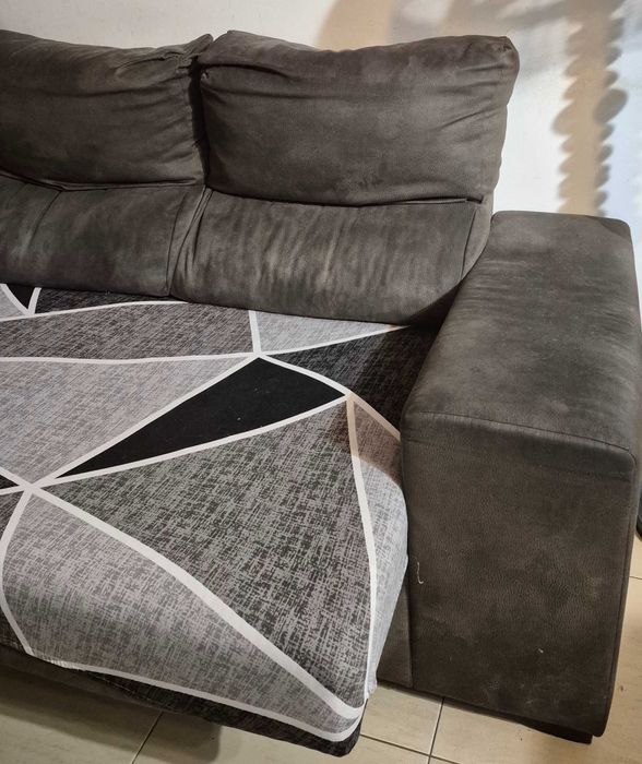 Sofá 3 lugares Chaise Longue