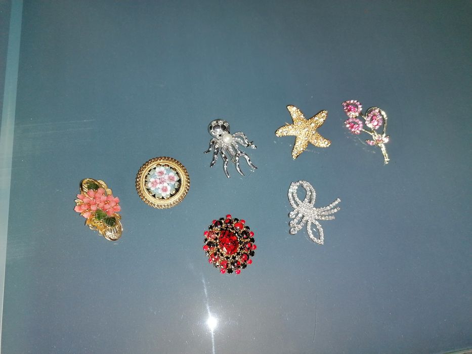 Bijuteria ( colares, pulseiras, anéis e pregadeiras )