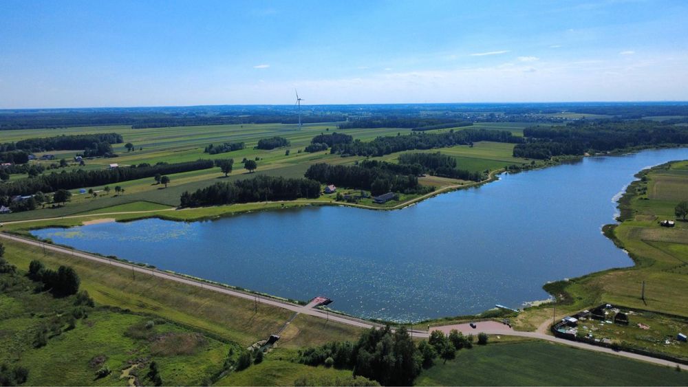 Siedlisko 2412 m², domek letniskowy, staw