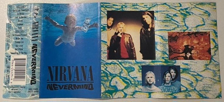 Cassete música NIRVANA nervermind