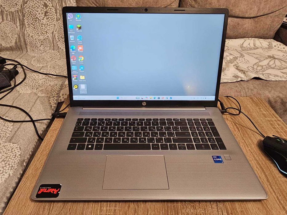 Ноутбук HP 470 G9 17.3" IPS, i7-1255U, 32GB, 2TB SSD.