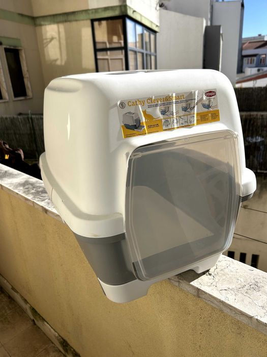 Caixa de Areia Gatos | Fechada Com Gaveta | Stefantplast