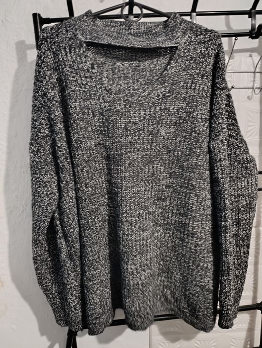 Джемпер оверсайз батал