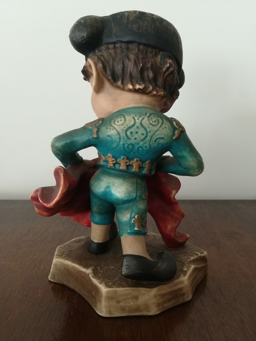 Figura Toureiro Faiança Portuguesa Miderâmica Anos 1960/70