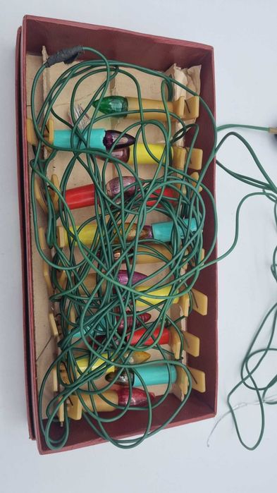 Lampki choinkowe Volta Retro Vintage PRL lata 60