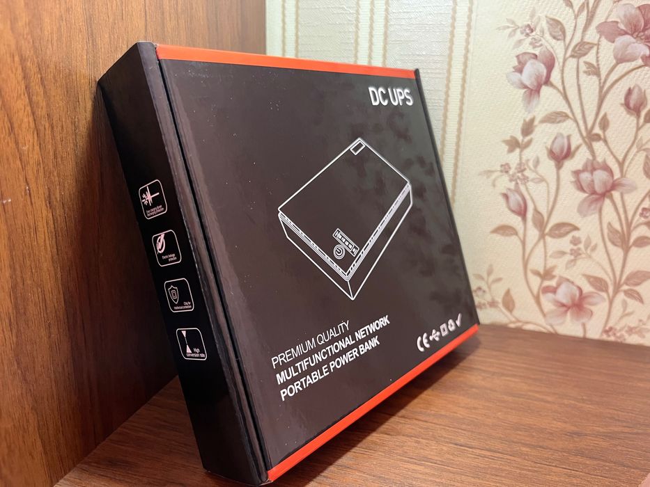 mini ДБЖ (20000mAh)  для роутеру  POE Function 5V 9V 12V 24V DC